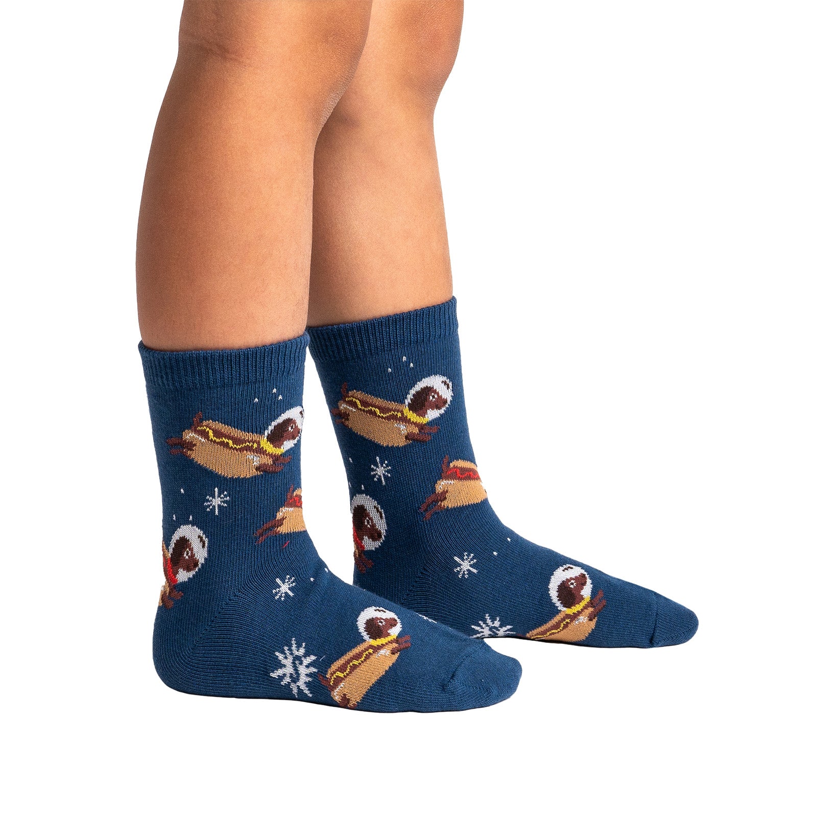 Weiner Dogs, In Space! Youth Crew Socks 3-Pack