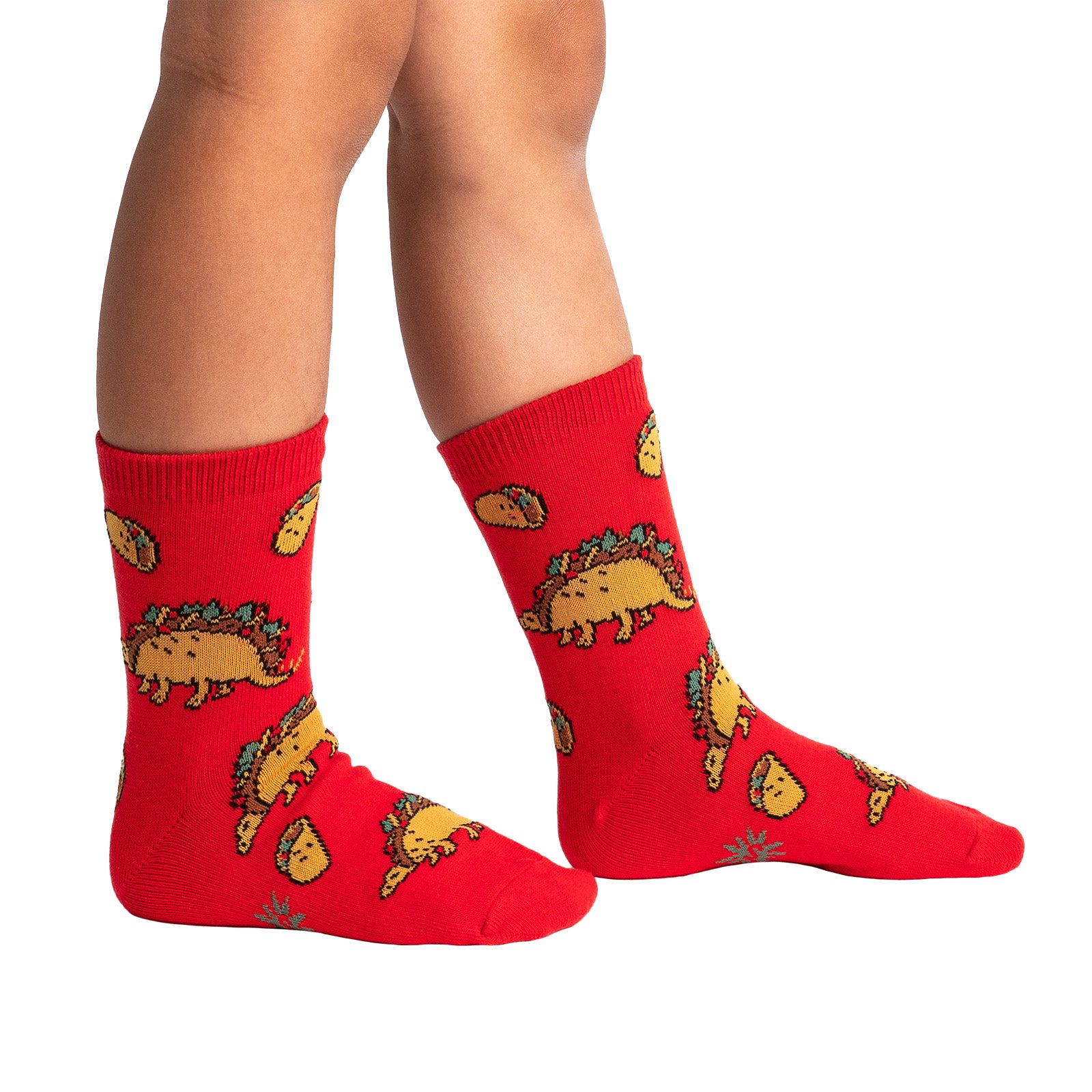 Tacosaurus Junior Crew Socks 3-Pack