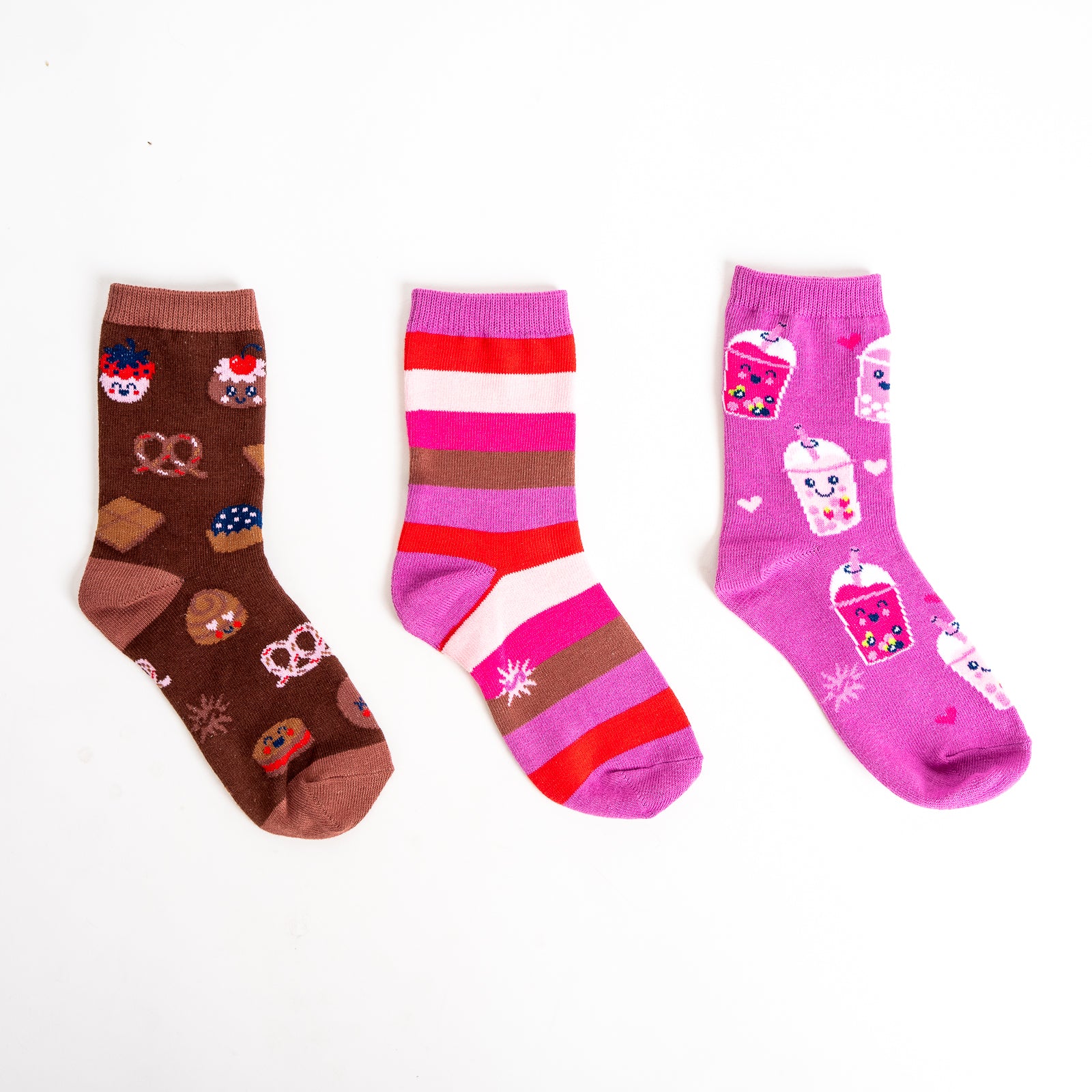 The Sweet Life Junior Crew Socks 3-Pack