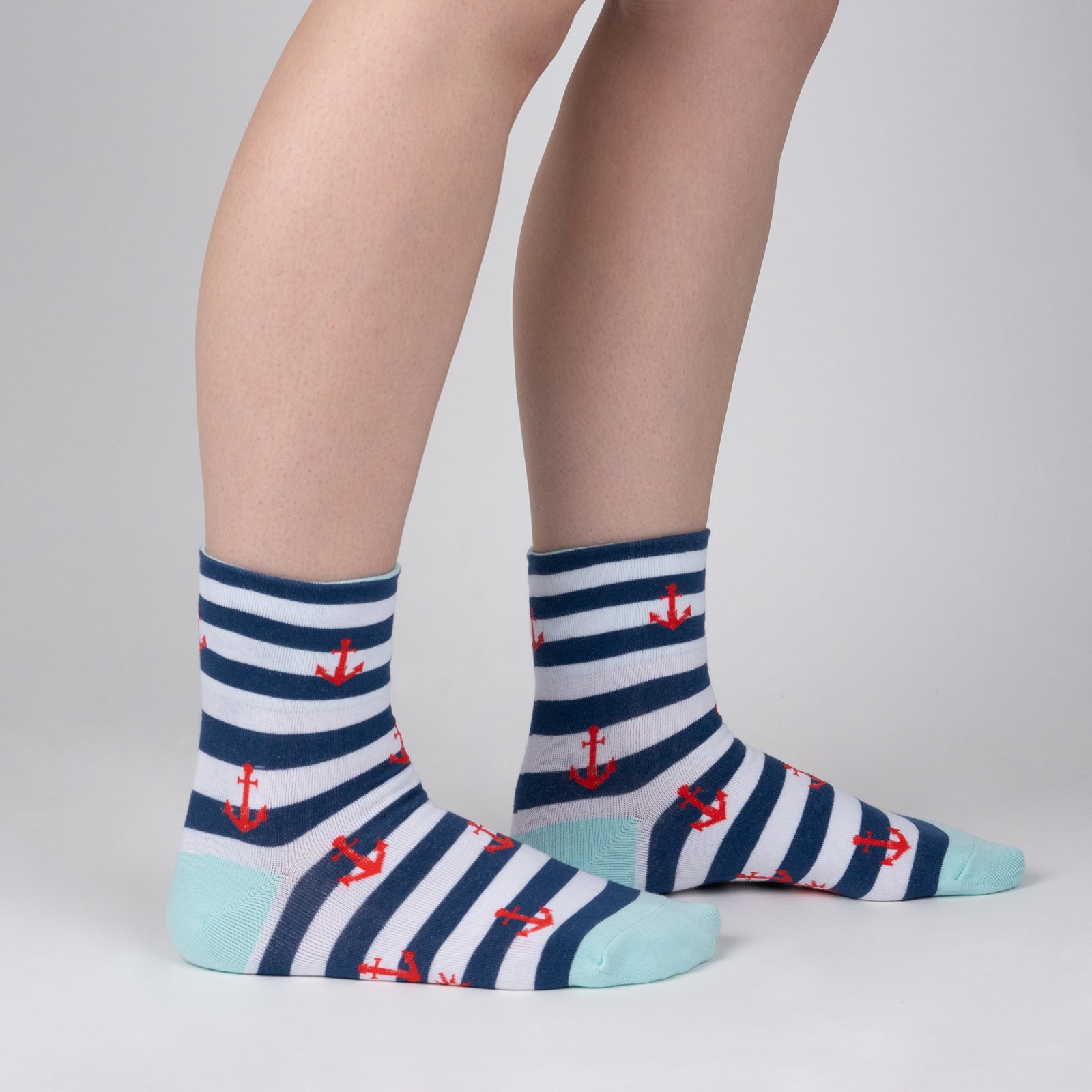 Lil' Bit Salty Turn Cuff Socks