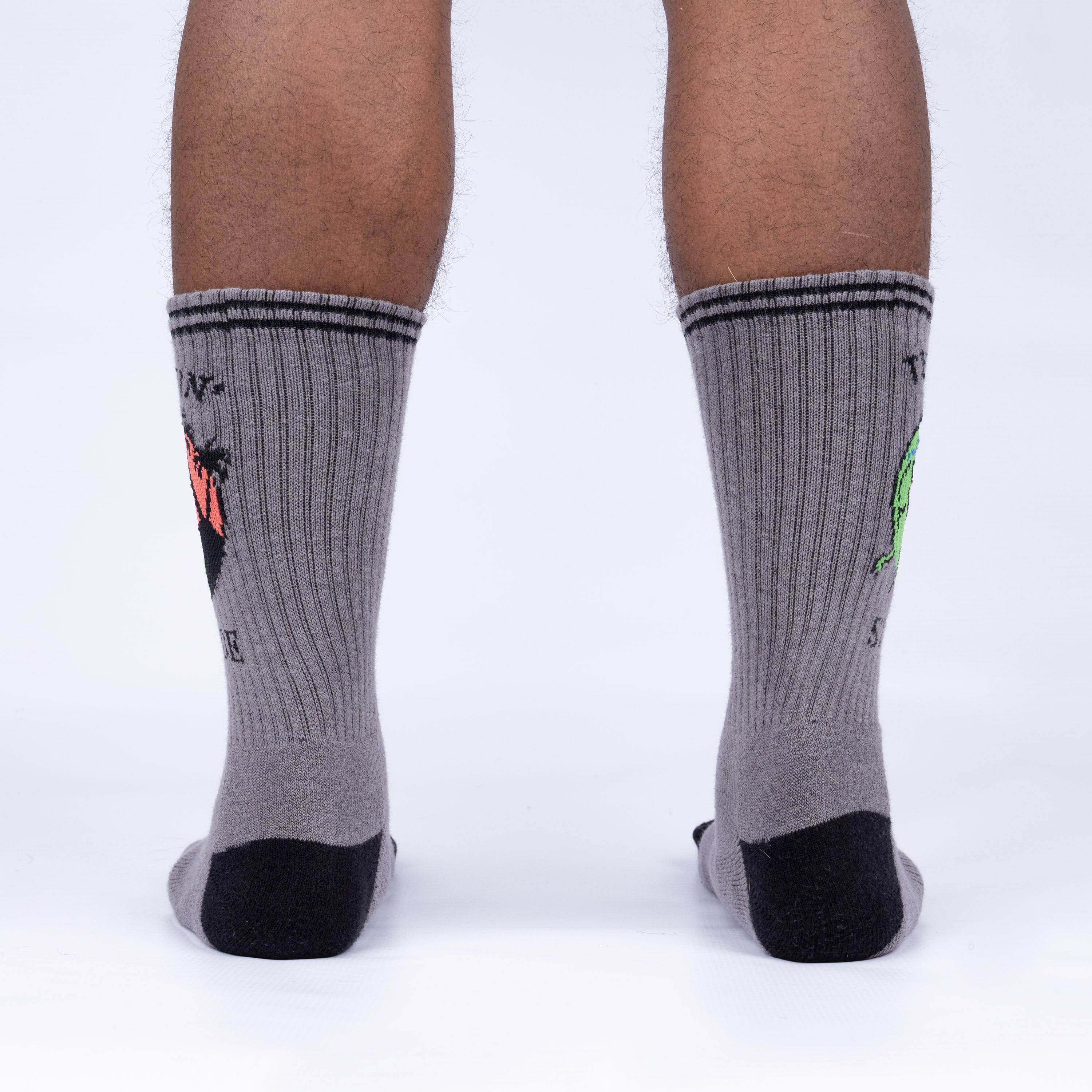 Throwin' Shade Ribbed Crew Socks