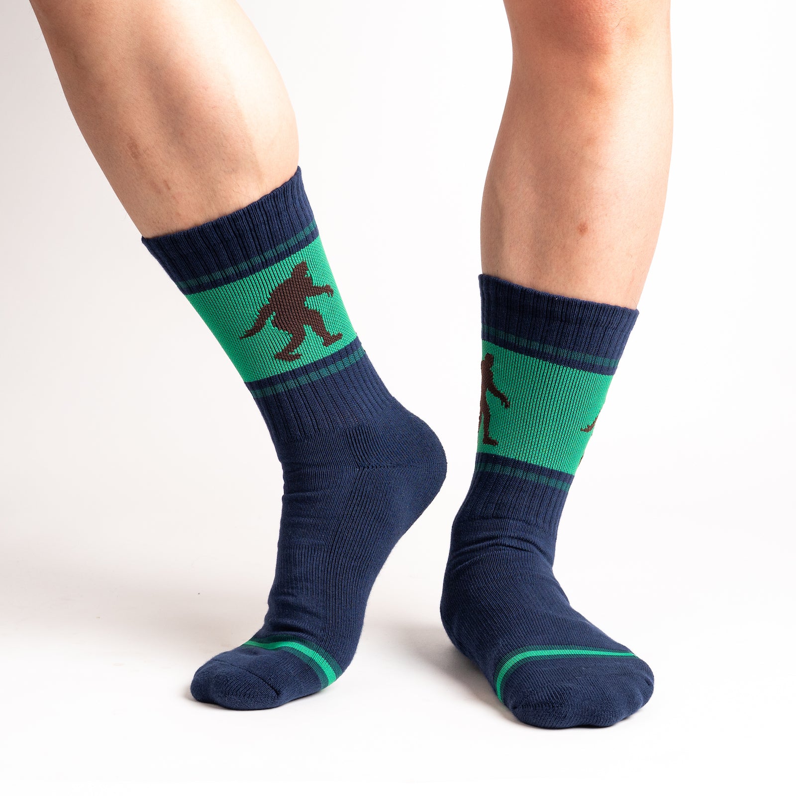 Bigfoot Ribbed Crew Socks