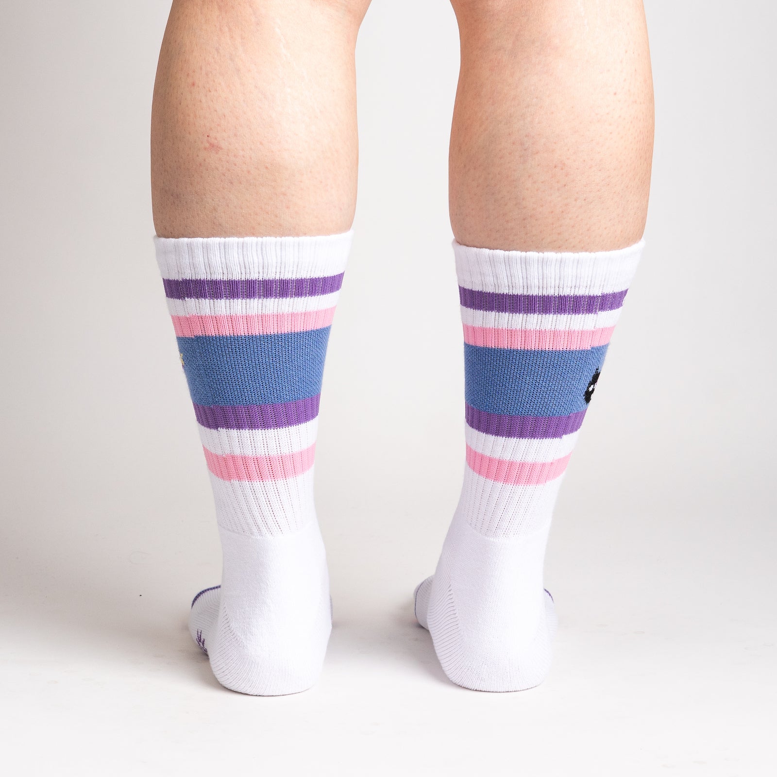 Feline Fine as Hell Ribbed Crew Socks