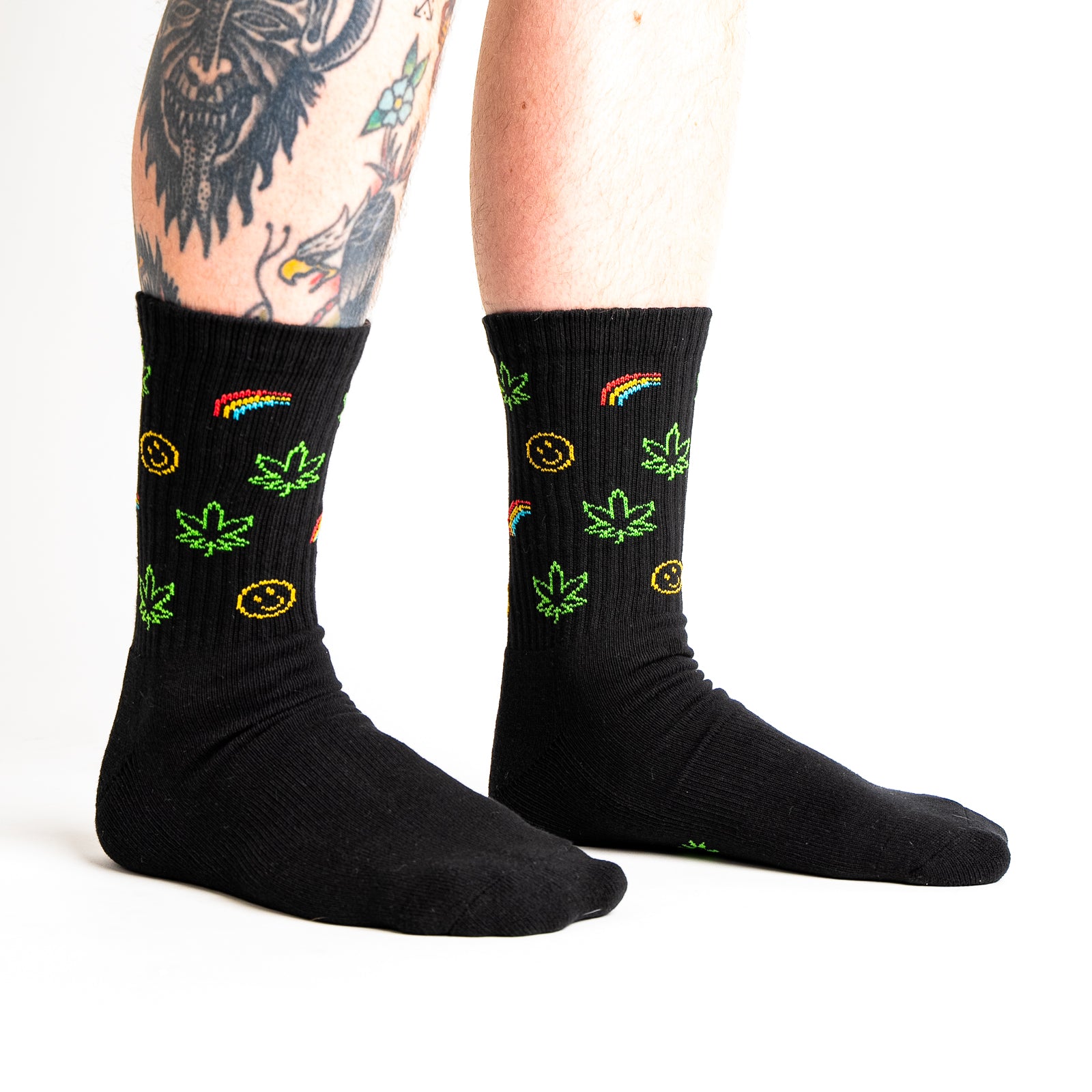 It's 4:20 Somewhere Ribbed Crew Socks