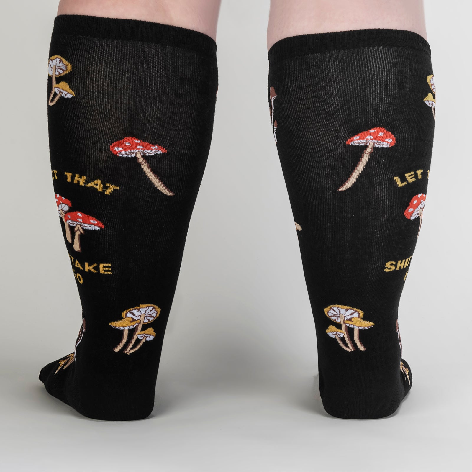 Let That Shiitake Go Stretch-It Knee High Socks