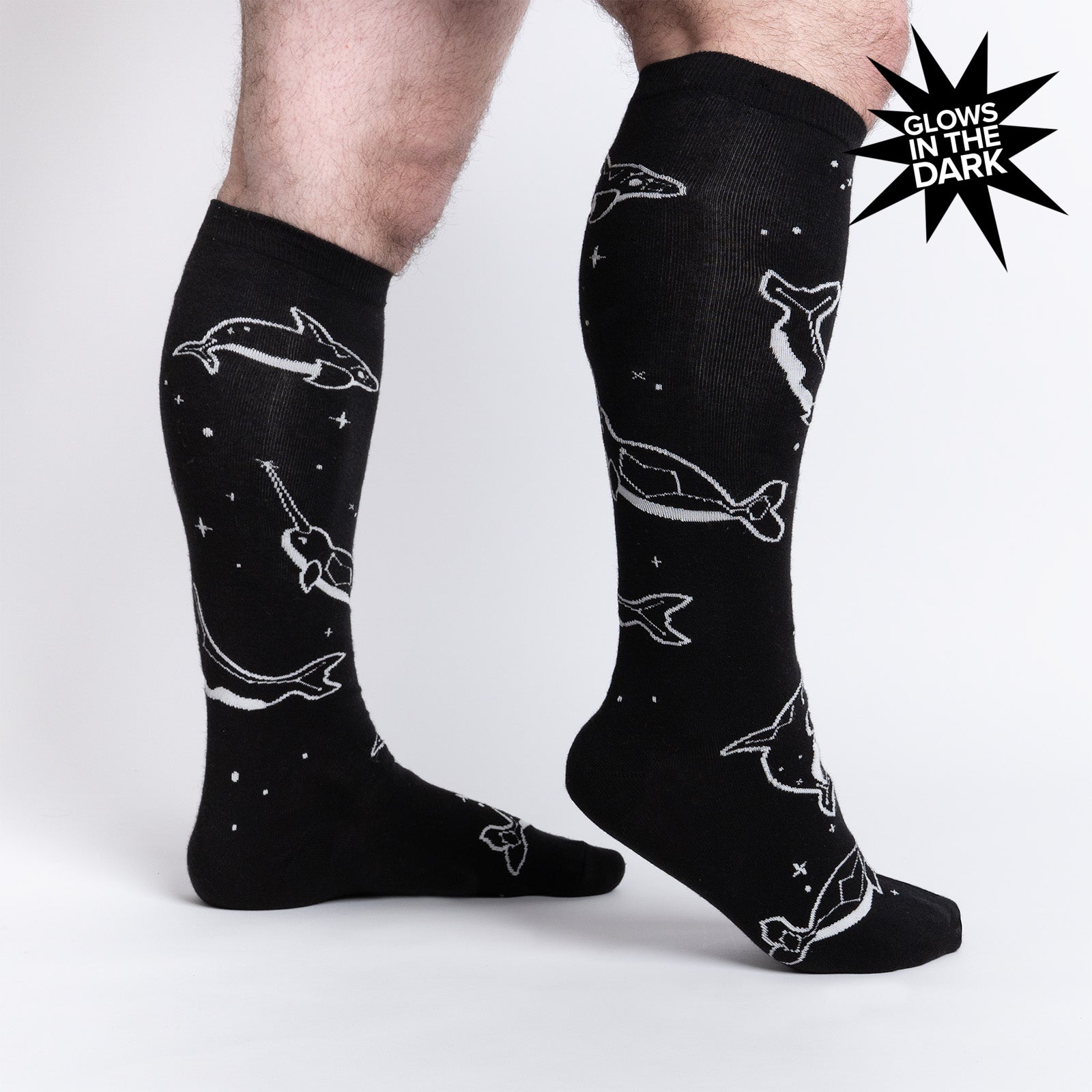 Stellar Whales Stretch-It Knee High Socks