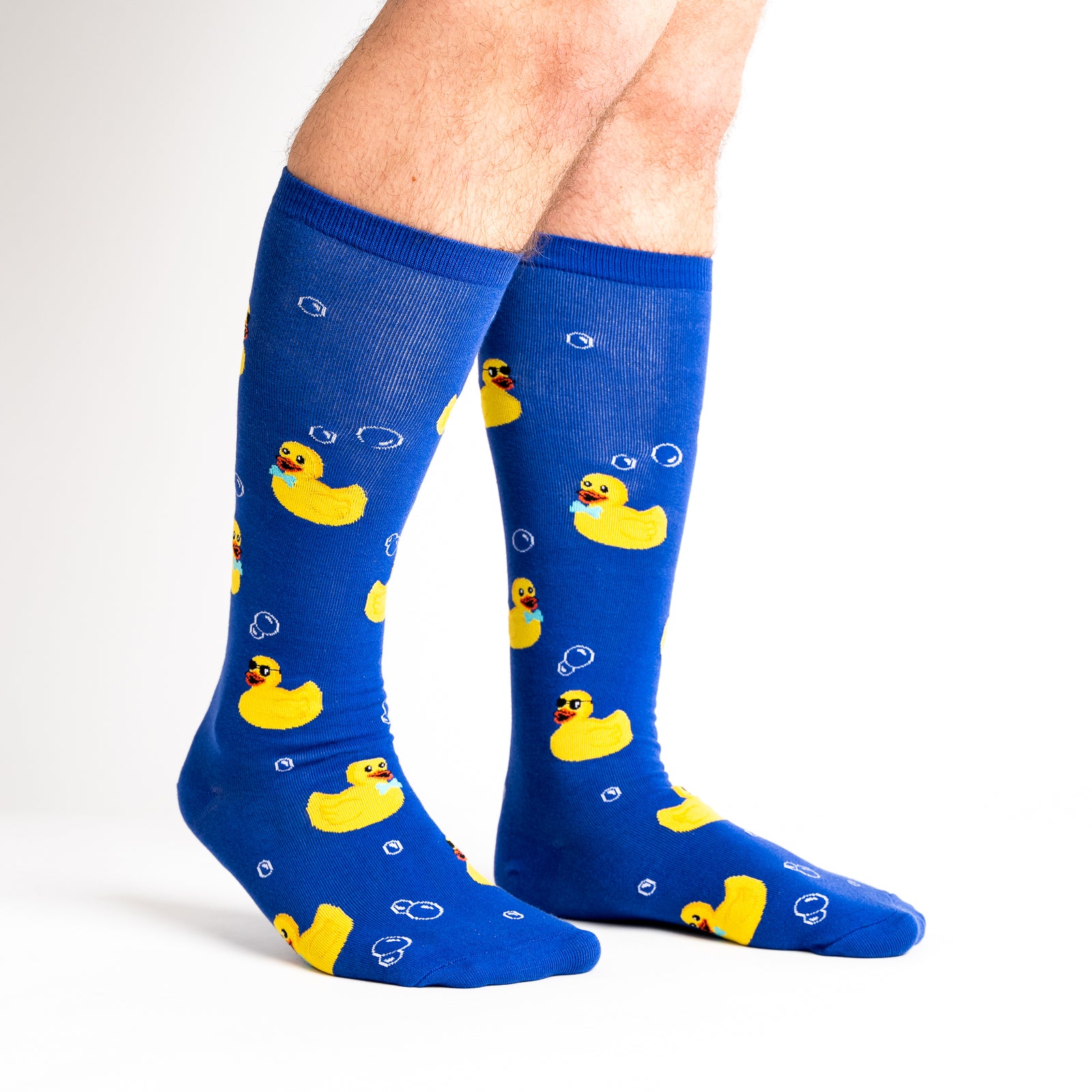 Rubber Duckie Stretch-It Knee Highs