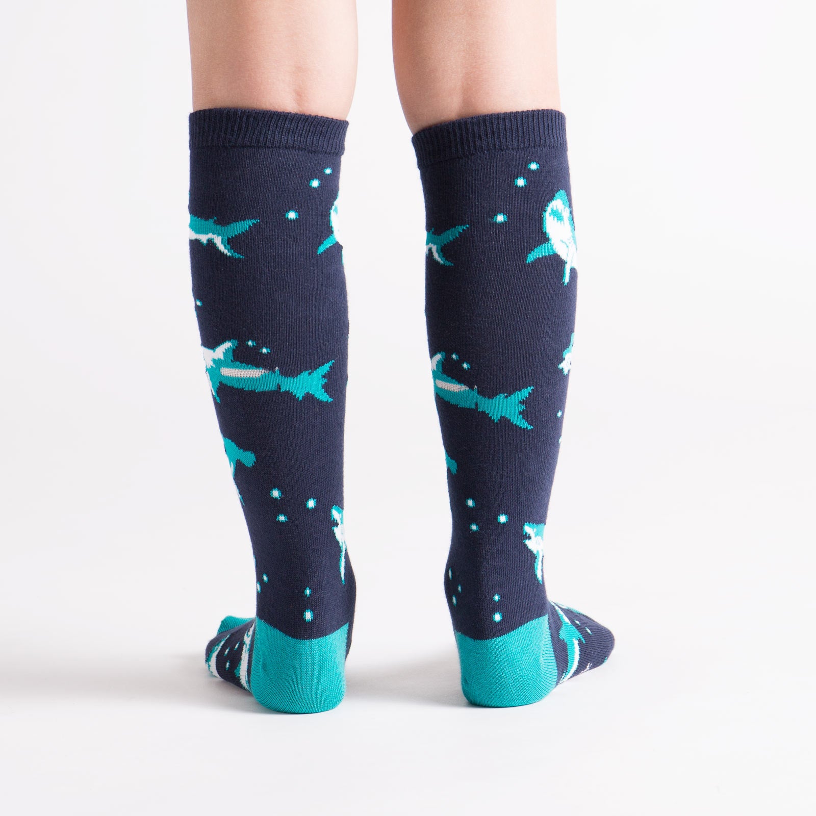 Shark Attack Youth Knee Socks