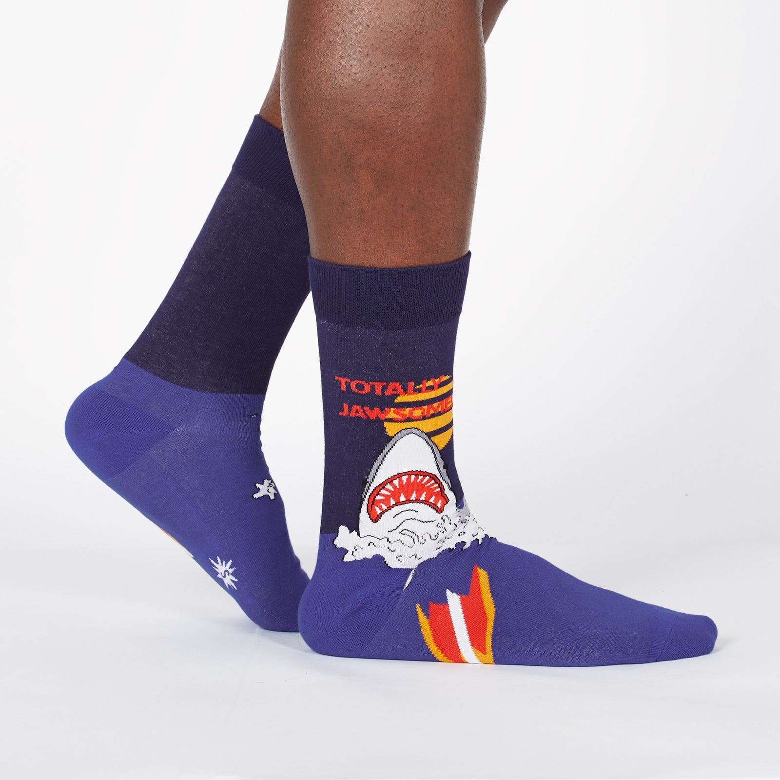 Totally Jawsome! Men's Crew Socks