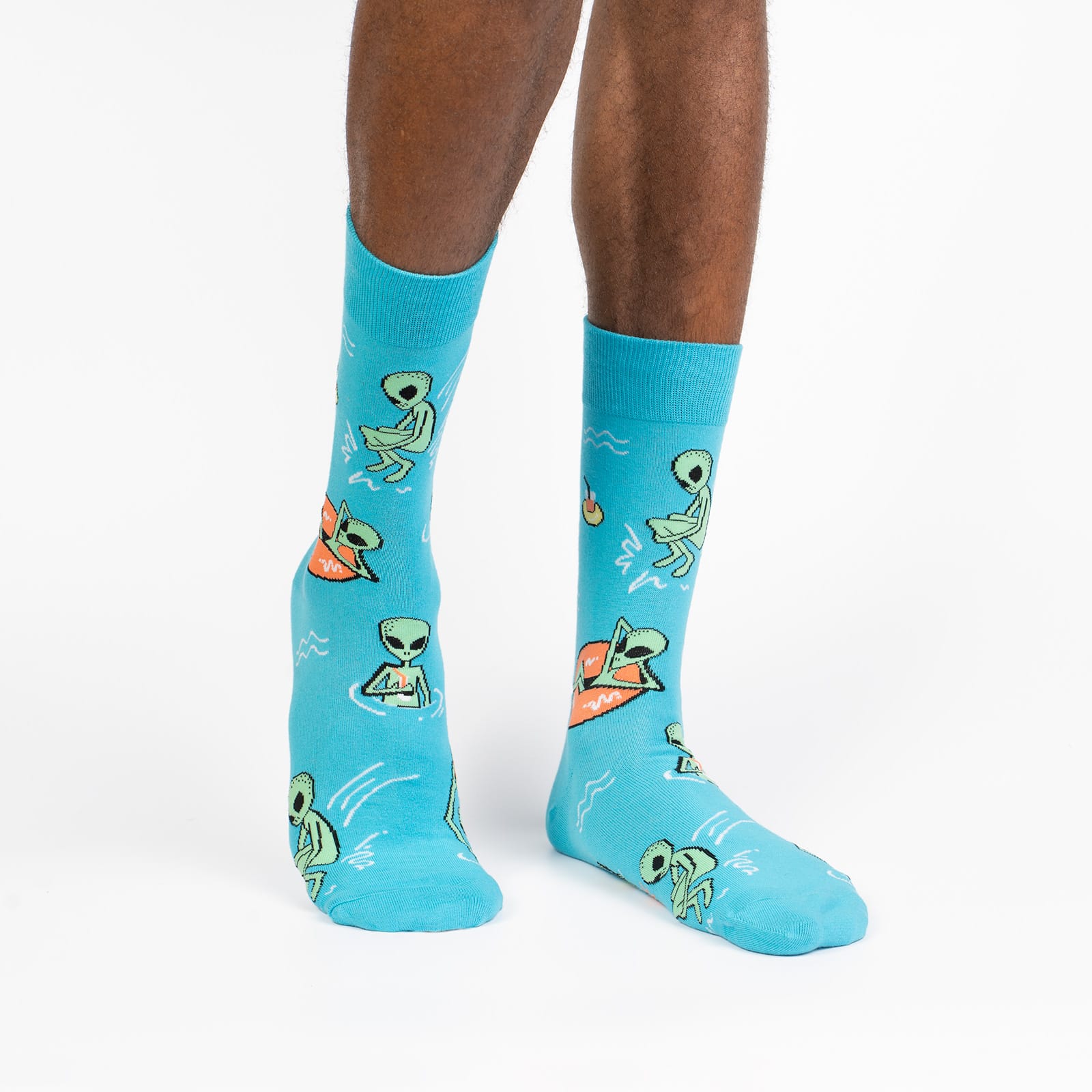 Unknown Floating Object Men's Crew Socks