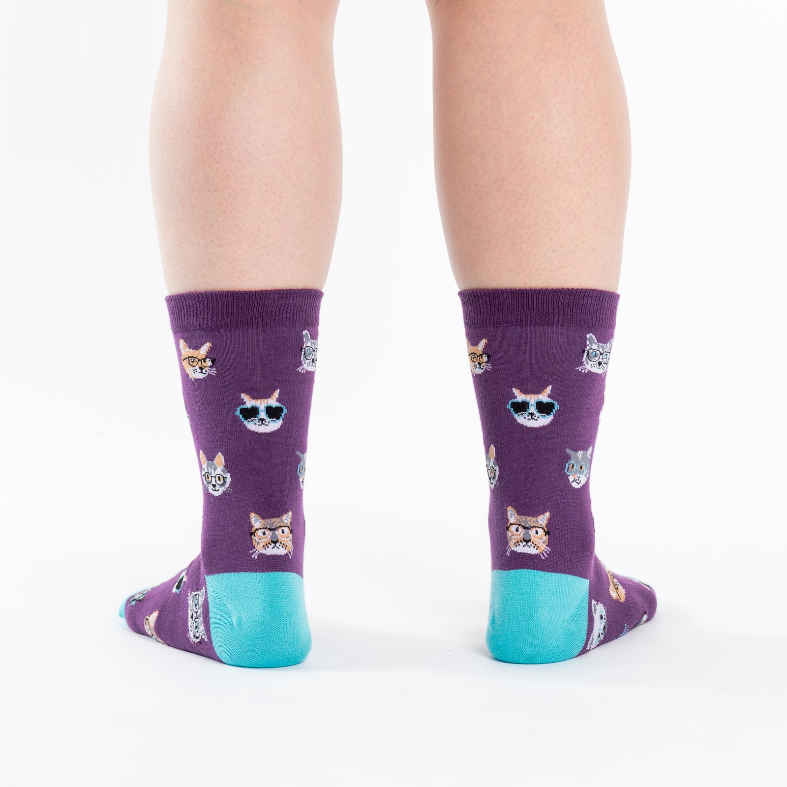 Smarty Cats Crew Socks