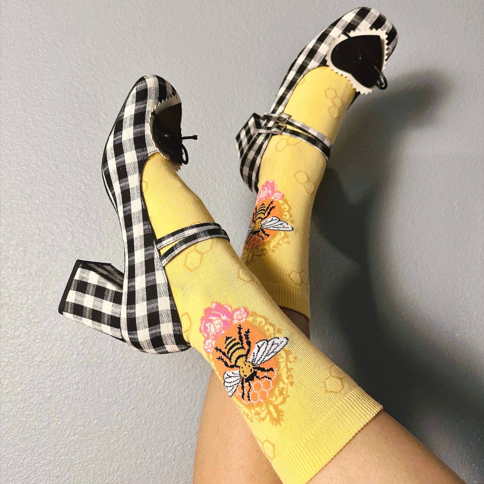 Queen Bee Women's Crew Socks