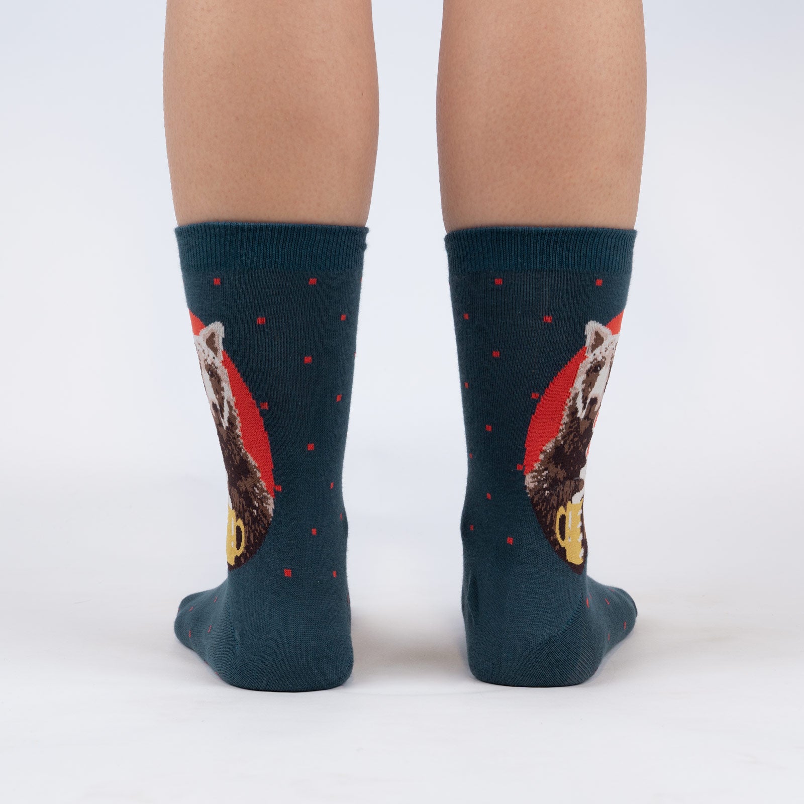 Bearly Awake Crew Socks