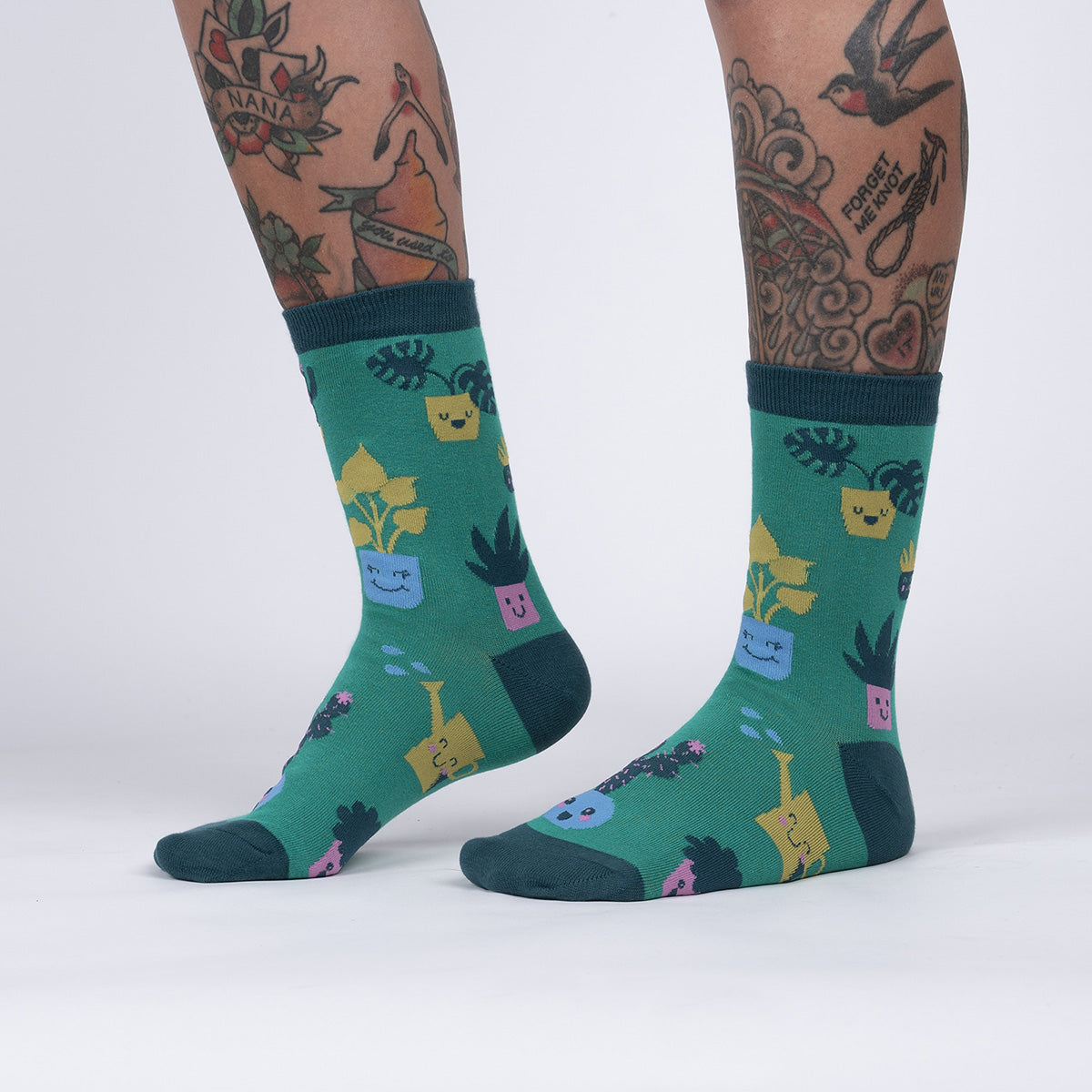 Plant Mom Crew Socks