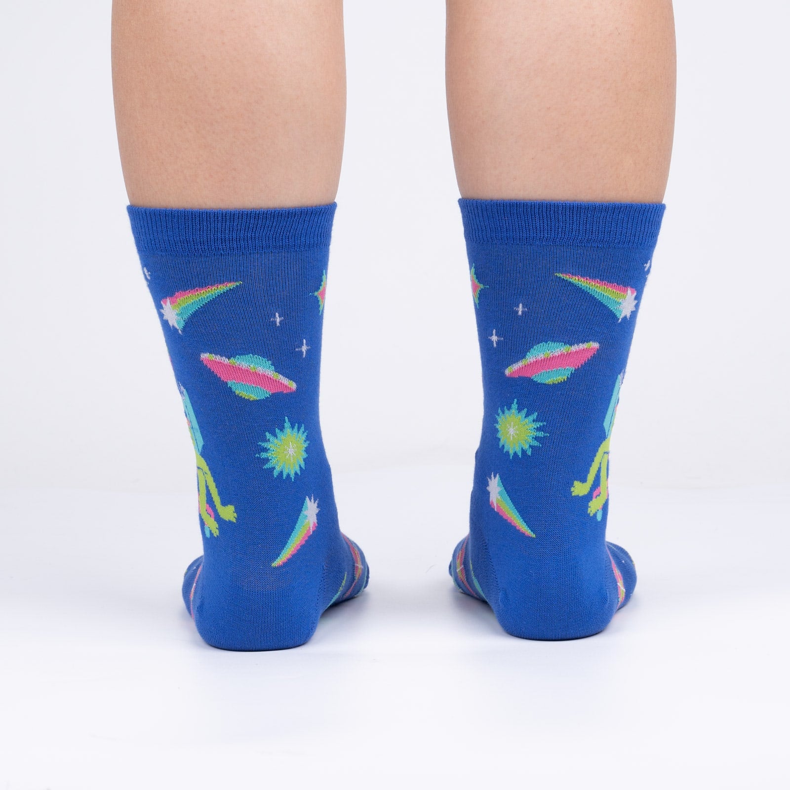 InterGalactic Reading List Crew Socks