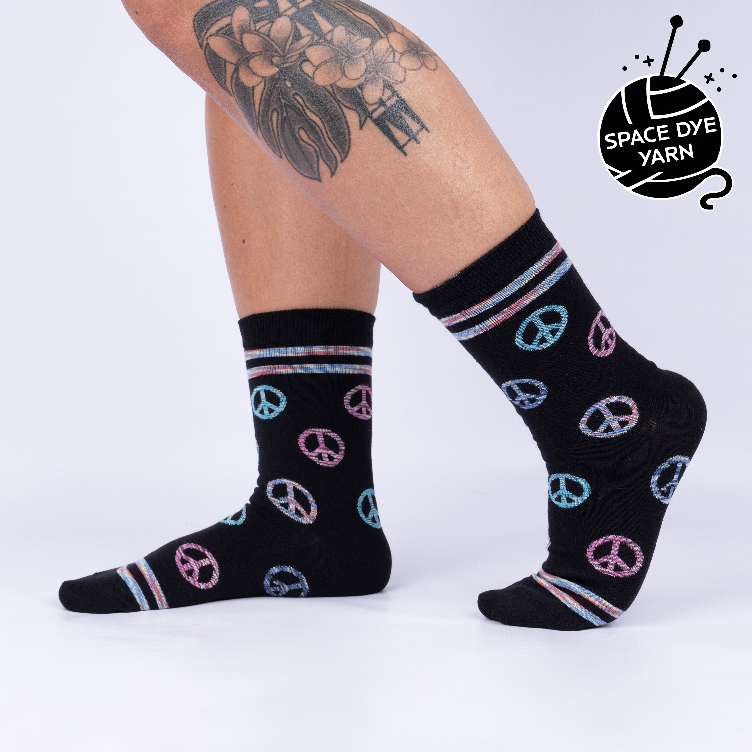 Peace of Mind Crew Socks