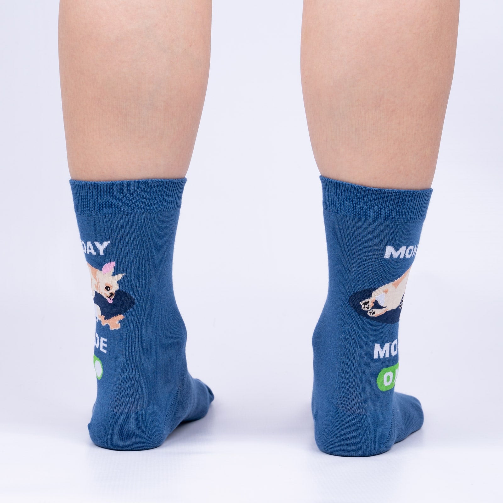 Monday Mode, On Women's Crew Socks