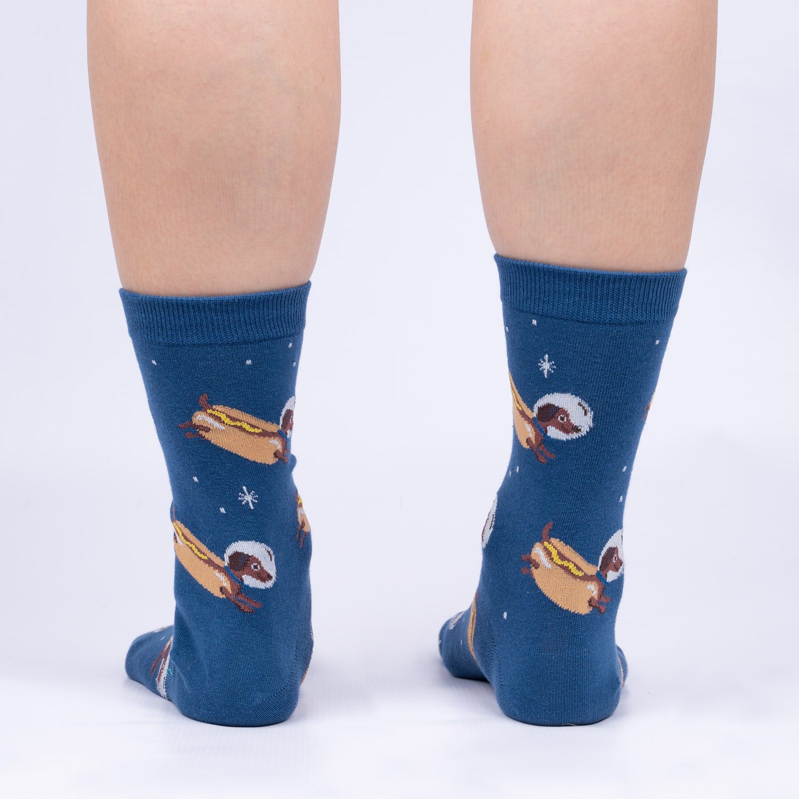 Weiner Dogs, In Space! Crew Socks