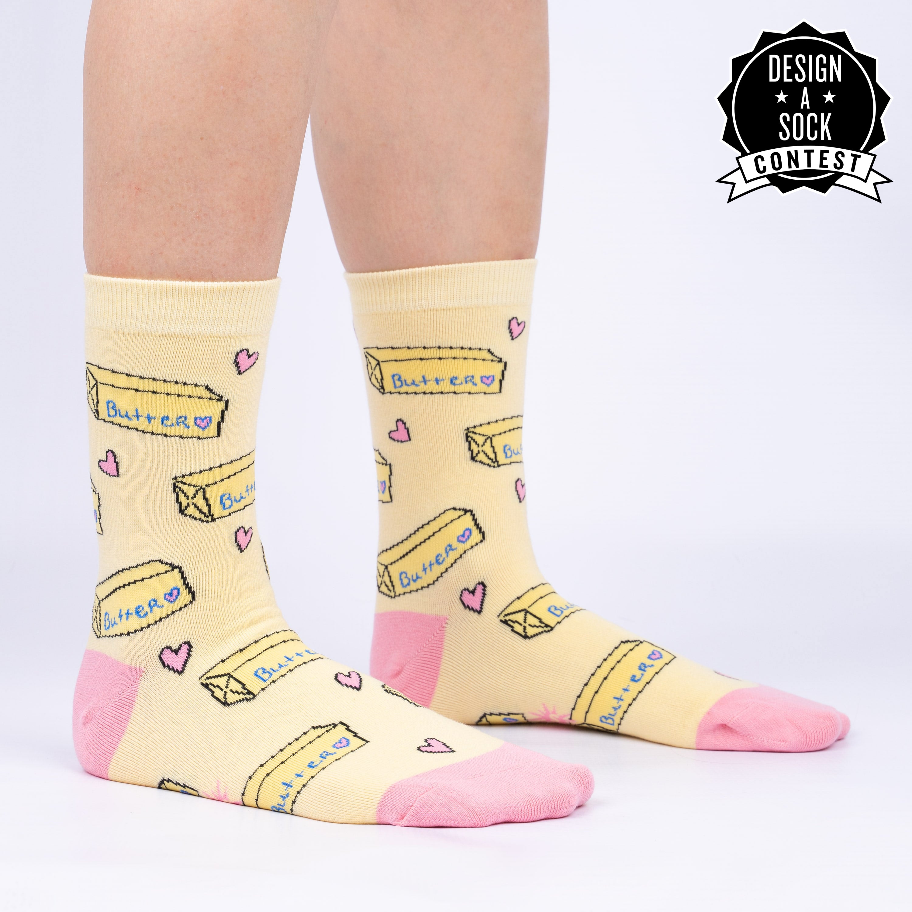 Butter Me Up Crew Socks