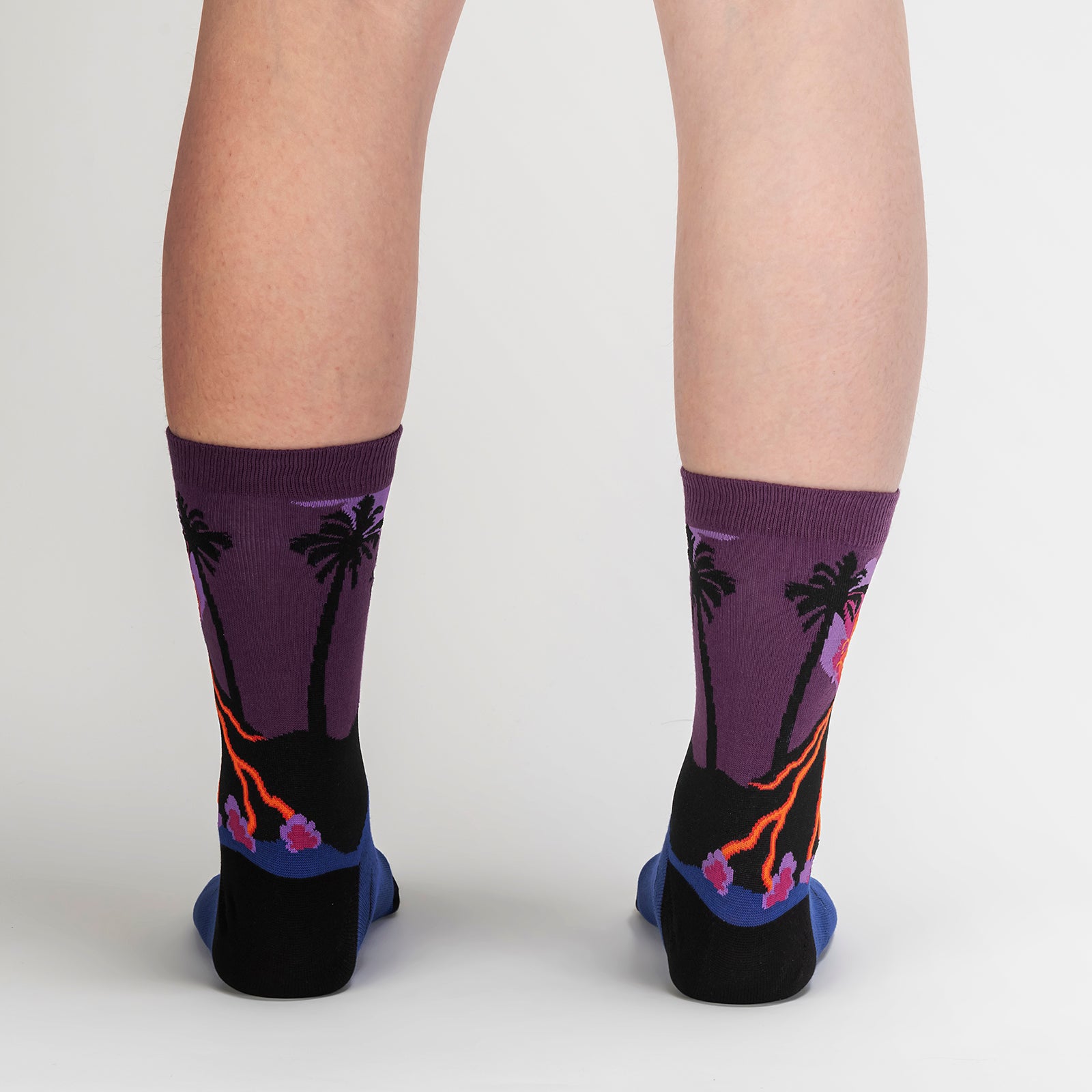 Volcanoes Women's Crew Socks