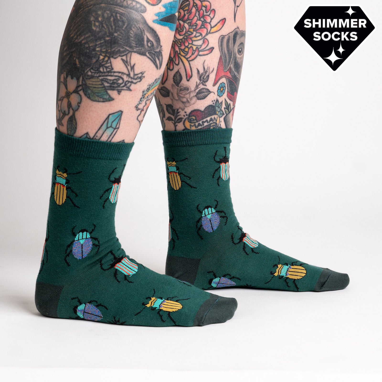 Beetle-Mania Women's Crew Socks