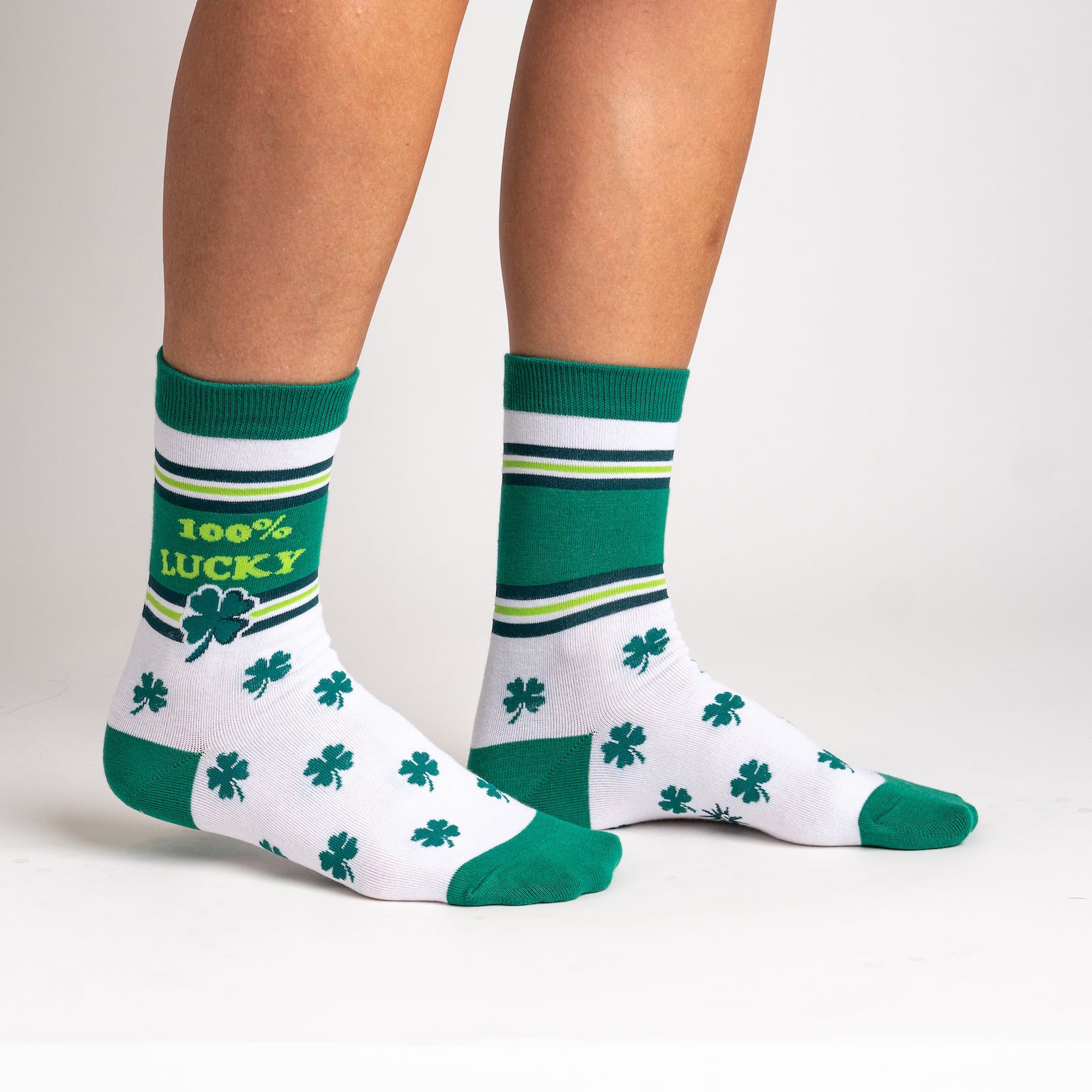 100% Lucky Women's Crew Socks