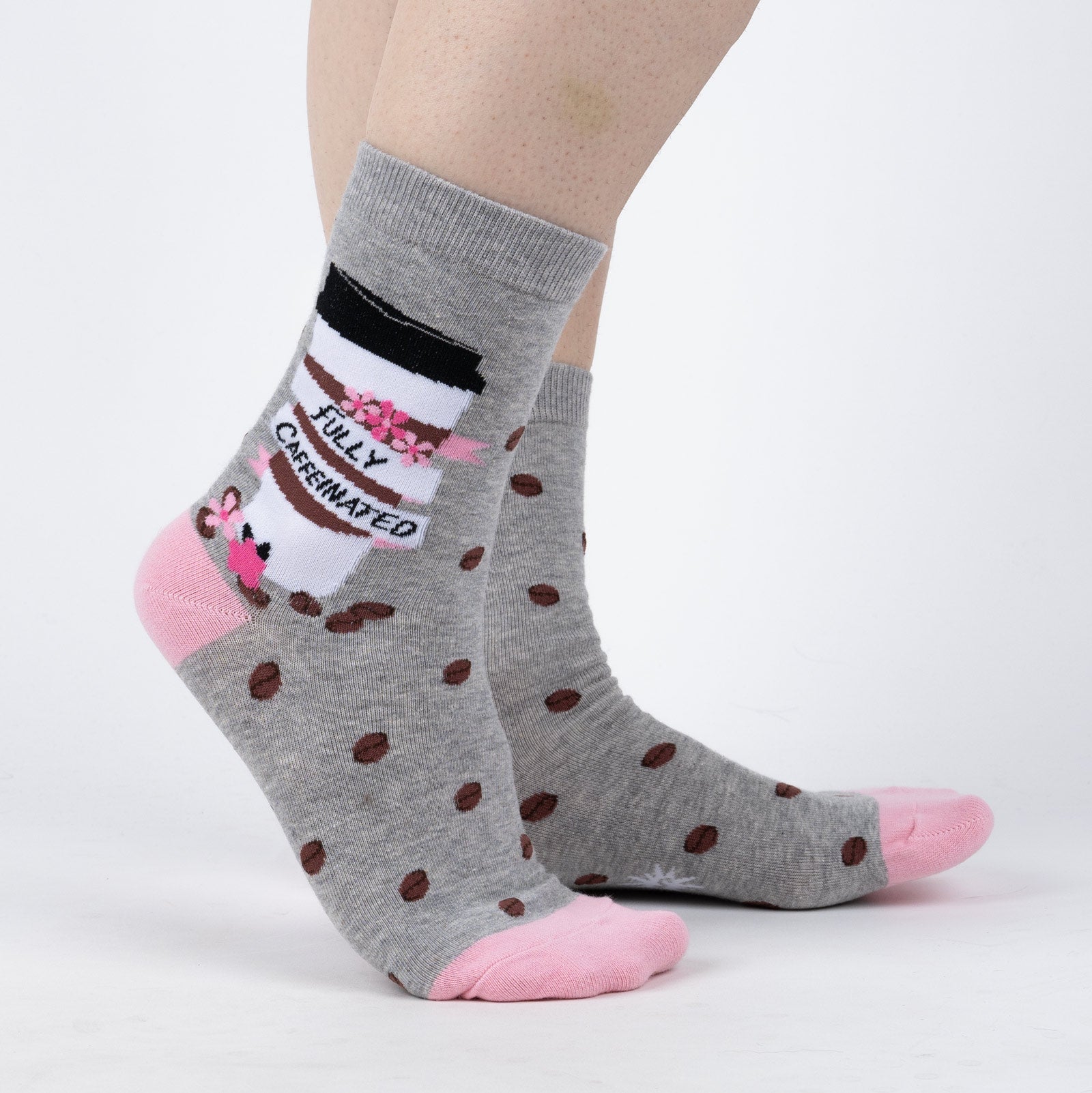 Fully Caffeinated Crew Socks