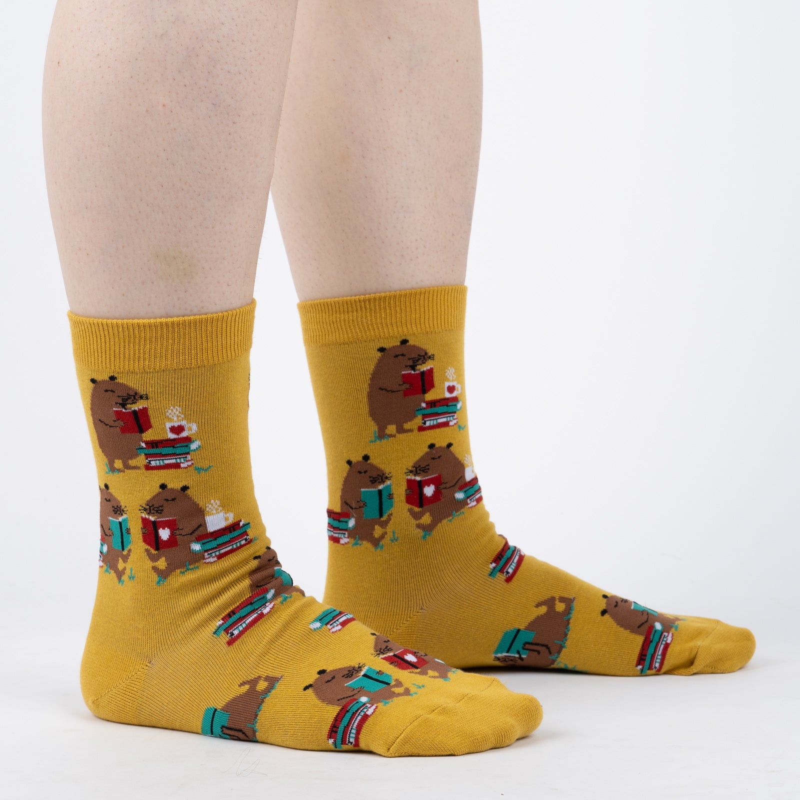 Capy To Read Together Crew Socks