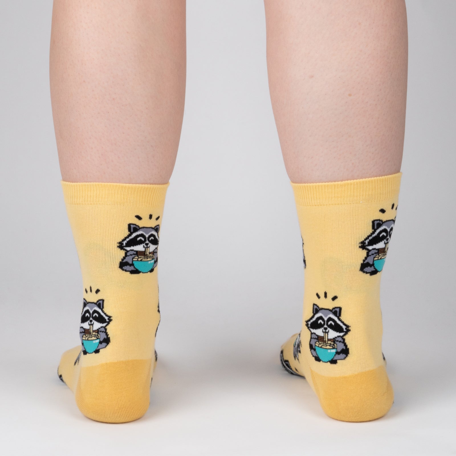 I Just Love Raccoons and Ramen, OK? Crew Socks