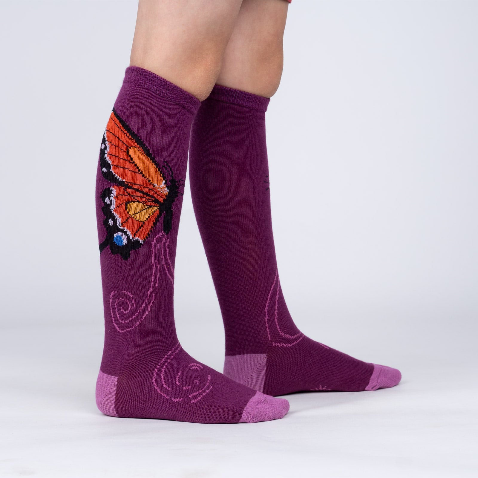 The Monarch Youth Knee Socks