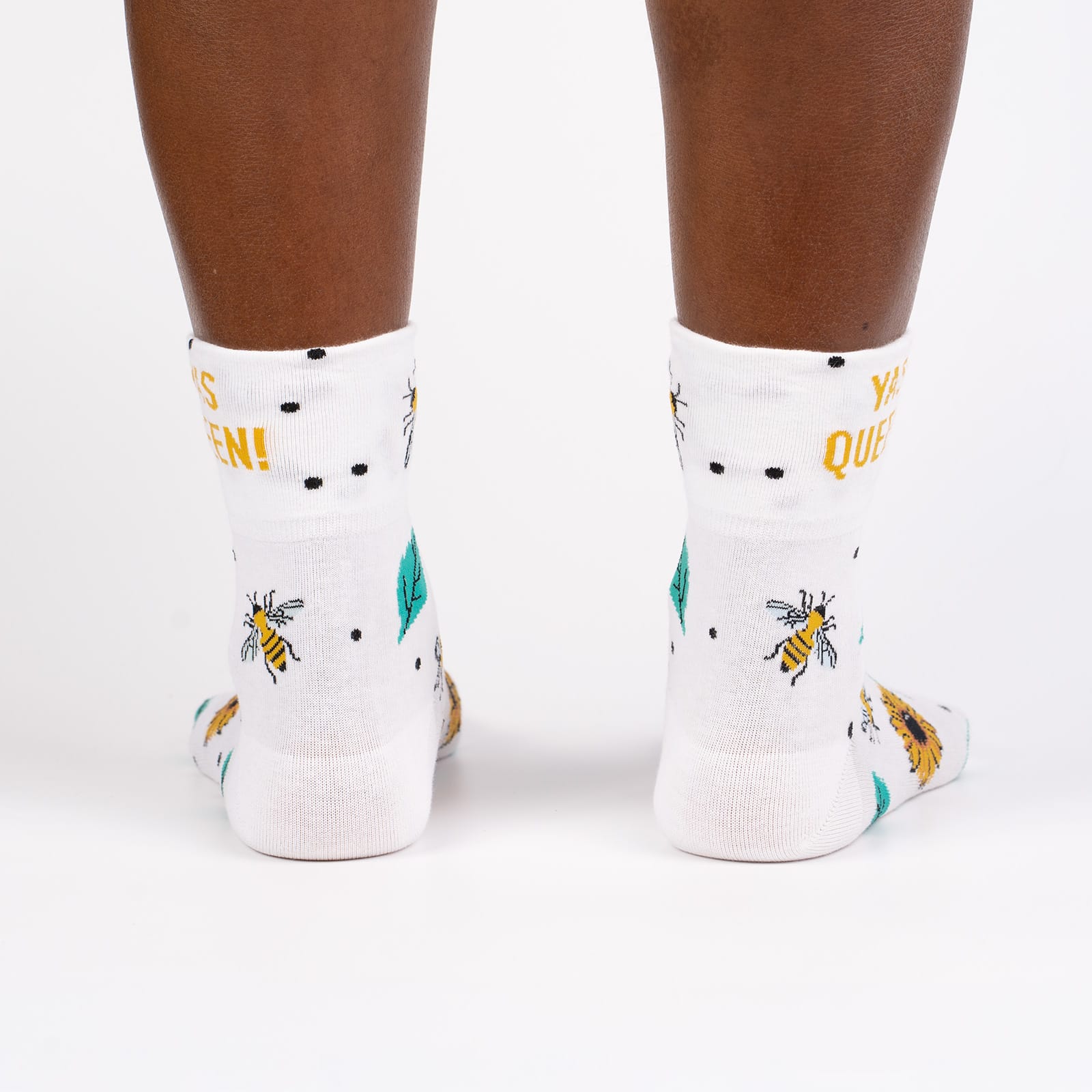 Yas Queen Turn Cuff Socks